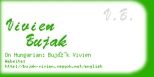 vivien bujak business card